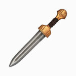 Fidas LARP Dagger – Gold