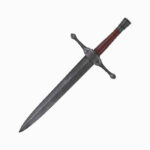 Red Lucrezia LARP Main Gauche