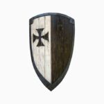 Black Templar LARP Shield