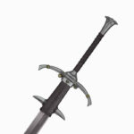 Long Doppelsoldner LARP Flamberge