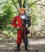 Long Doppelsoldner LARP Flamberge - Image 5
